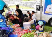 2,5 Ton Beras Habis Secepat Kilat, Pasar Murah Pemprov Sulbar Jadi Solusi Warga