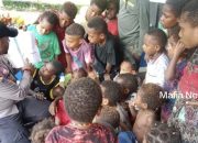 Bripka Batias Yikwa Dirikan Rumah Baca di Keerom, Papua untuk Anak-anak Terpencil