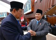 Usai Pidato Kenegaraan, Presiden Prabowo Sapa Tokoh Nasional dan Tamu Internasional