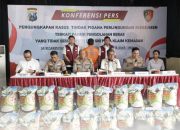 Satgas Pangan Polri Sita 12,5 Ton Beras Oplosan Tak Sesuai Standar di Sidoarjo