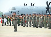 Satgas Garuda Merah Putih-II Tuntaskan Misi Kemanusiaan Gaza, Bawa Pulang Citra Positif Indonesia