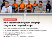 KPK Tahan Bupati Ponorogo SUG dan Tiga Orang Lain dalam Kasus Dugaan Korupsi