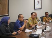 Gubernur Sulbar, Wakil Ketua dan Ketua Komisi I DPRD Kompak Bahas Dukungan Pembangunan dengan PT SMI