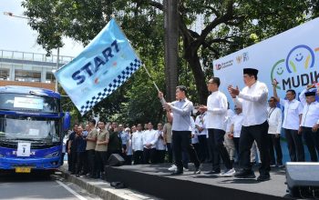 Wapres Gibran Tinjau Mudik Bersama Danareksa 2026, Tekankan Keselamatan Pemudik