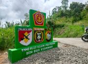 Tugu TMMD ke-127 Kodim 1402/Polman di Desa Bulo Rampung, Simbol Suksesnya Pembangunan untuk Warga