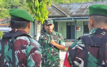 Dandim 1402/Polman Kerahkan Babinsa Amankan Objek Wisata Selama Libur Lebaran