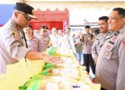 Polda Sulbar dan Pemerintah Gelar Gerakan Pangan Murah, Bantu Warga Hadapi Lonjakan Harga Ramadan
