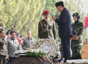 Menhan Sjafrie Sjamsoeddin Hadiri Pemakaman Militer Prajurit TNI Gugur di Misi Perdamaian Lebanon