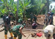 Dandim 1402/Polman Tinjau Langsung Pembangunan Jembatan Garuda di Bulubawang