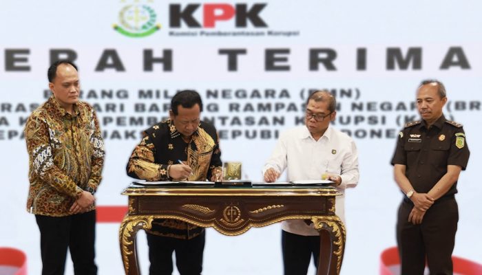 KPK Serahkan Aset Rampasan Korupsi Rp20 Miliar ke Kejaksaan Agung