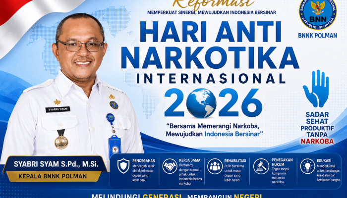 Refleksi HANI 2026: Dari Perang Candu Menuju Bumi Tipalayo Bebas Narkoba