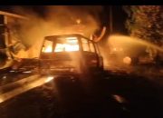 Dua Rumah Ludes Terbakar di Dekat SPBU Sarampu, Diduga Dipicu Aktivitas Bongkar Muat BBM Subsidi